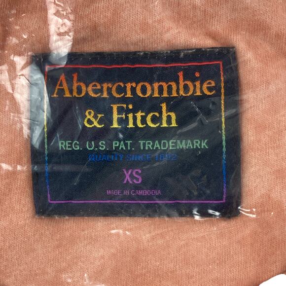 Abercrombie & Fitch Hello My Pronoun Is Short Sleeves T-shirt XS - Picture 3 of 3